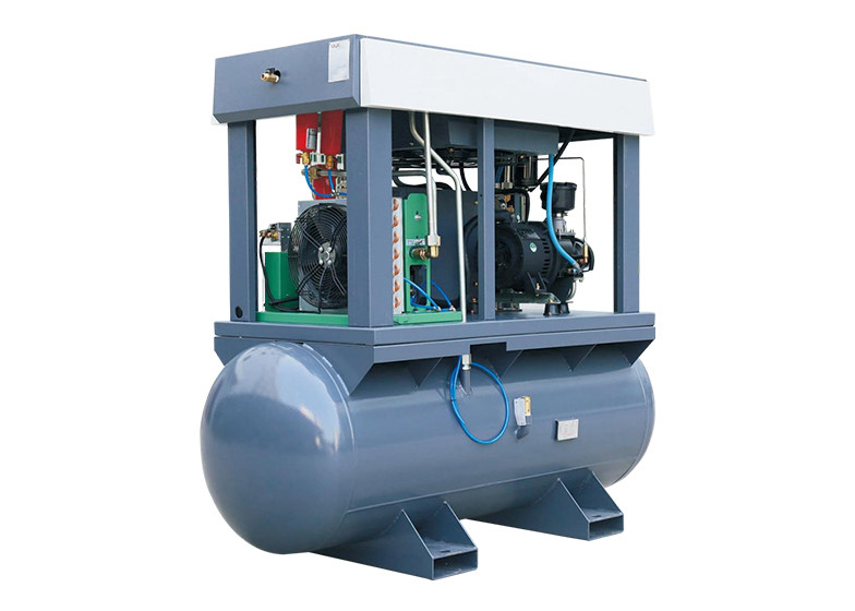 Industrial portable rotary screw air compressor 11kw15HP 8 10 16bar 1.08m3/min all in one compressor aircompressor price